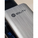 Электронный смарт замок на входную дверь с отпечатком пальца SOLITY GSP-2000BK DARK SILVER