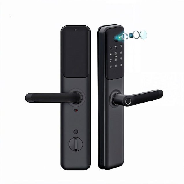 КОДОВЫЙ ЭЛЕКТРОННЫЙ SMART ЗАМОК VISIT-LOCK-HOTEL CAM, С ФУНКЦИЕЙ ВИДЕОГЛАЗКА