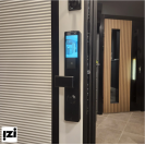 Входной электронный смарт замок Visit-Lock DIRCODE T850 - со встроенным домофоном и распознованием лица и ладони