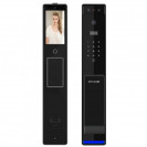 Входной электронный смарт замок Visit-Lock DIRCODE T850 - со встроенным домофоном и распознованием лица и ладони